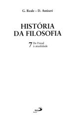 REALE, Giovanni; ANTISERI. História da filosofia, vol. 7_ de Freud à atualidade.pdf