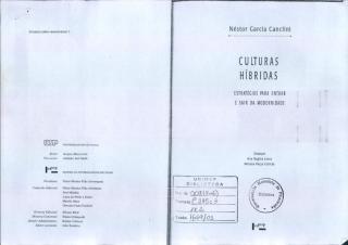 CANCLINI, Néstor García - Contradições Latino-americanas IN Culturas Híbridas.pdf