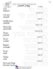 copywork ten commandments aseres hadibros.pdf