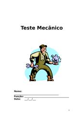 TESTE PARA MECÂNICO.doc